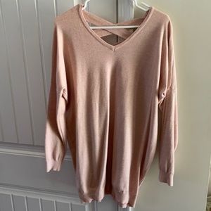 Dreamers Cris-Cross Back Sweater